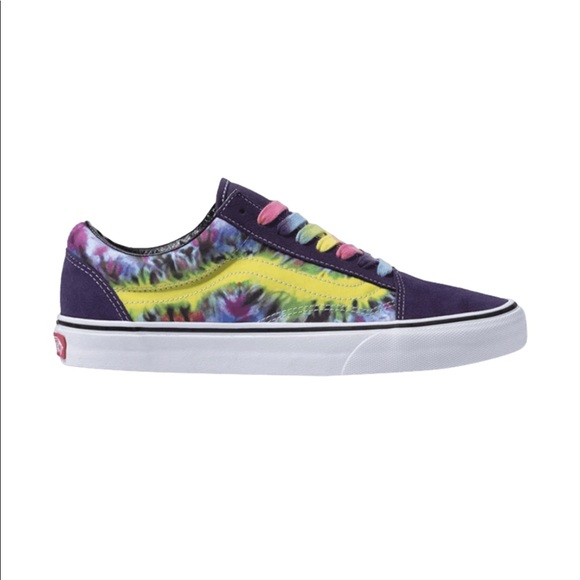 Vans Shoes - Vans Purple Tie dyed NWT SNEAKERS